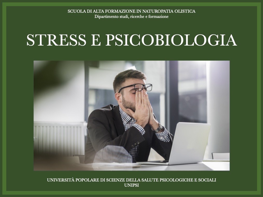 STRESS E PSICOBIOLOGIA