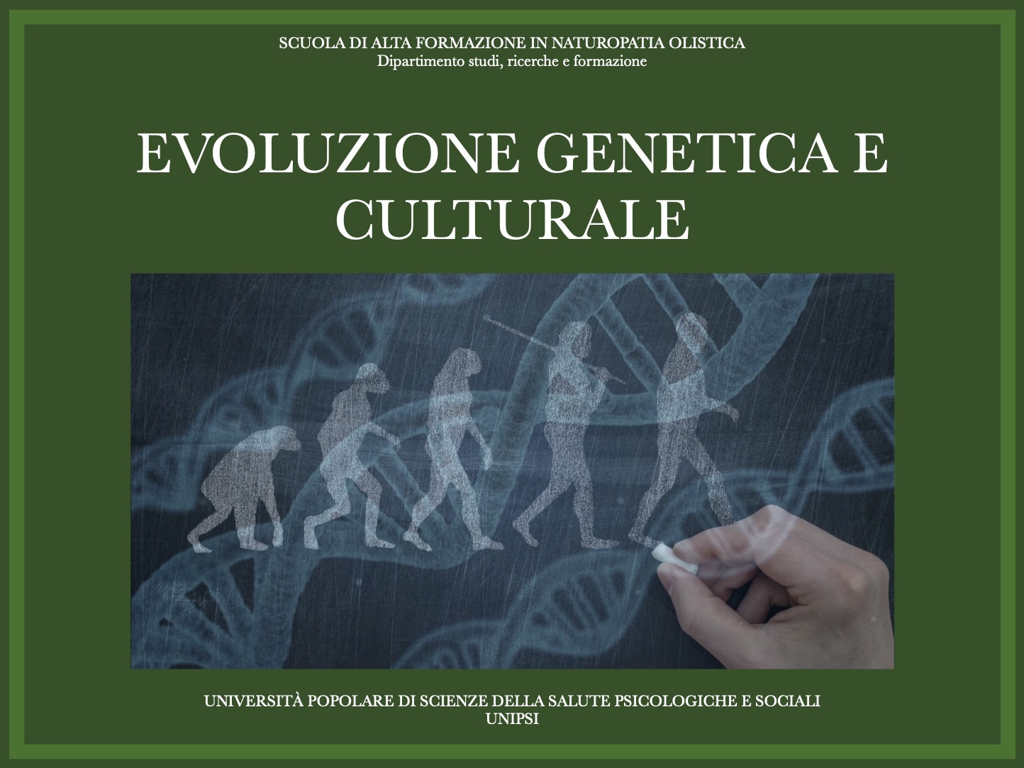 EVOLUZIONE GENETICA E CULTURALE