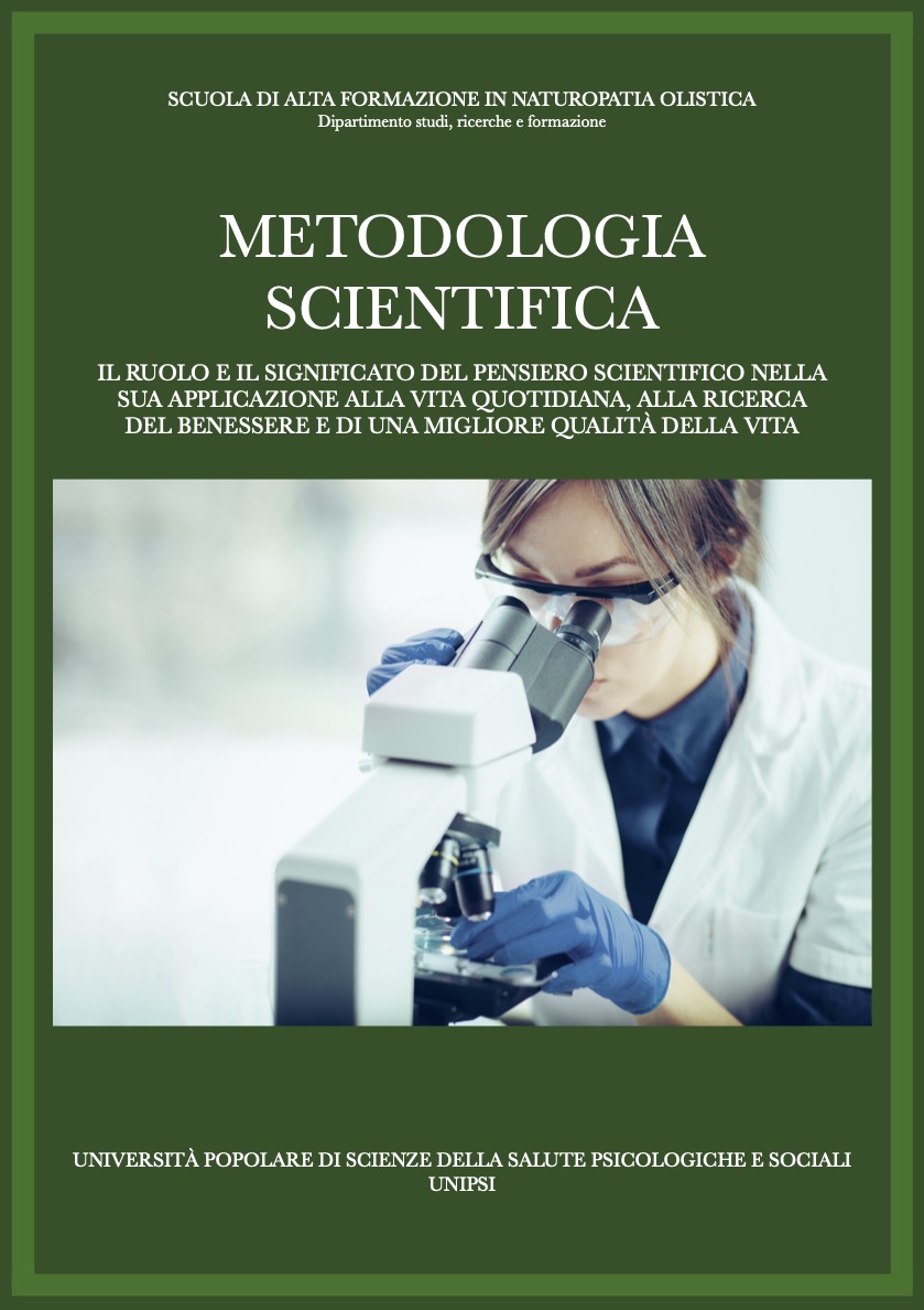 PRINCIPI E METODOLOGIA SCIENTIFICA